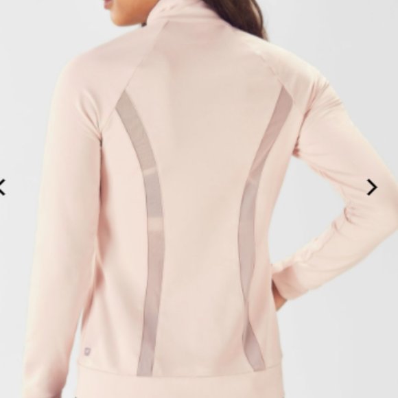 FABLETICS - MARIANNE JACKET IN APRICOT /BLUSH PINK - XXS - Picture 3 of 7
